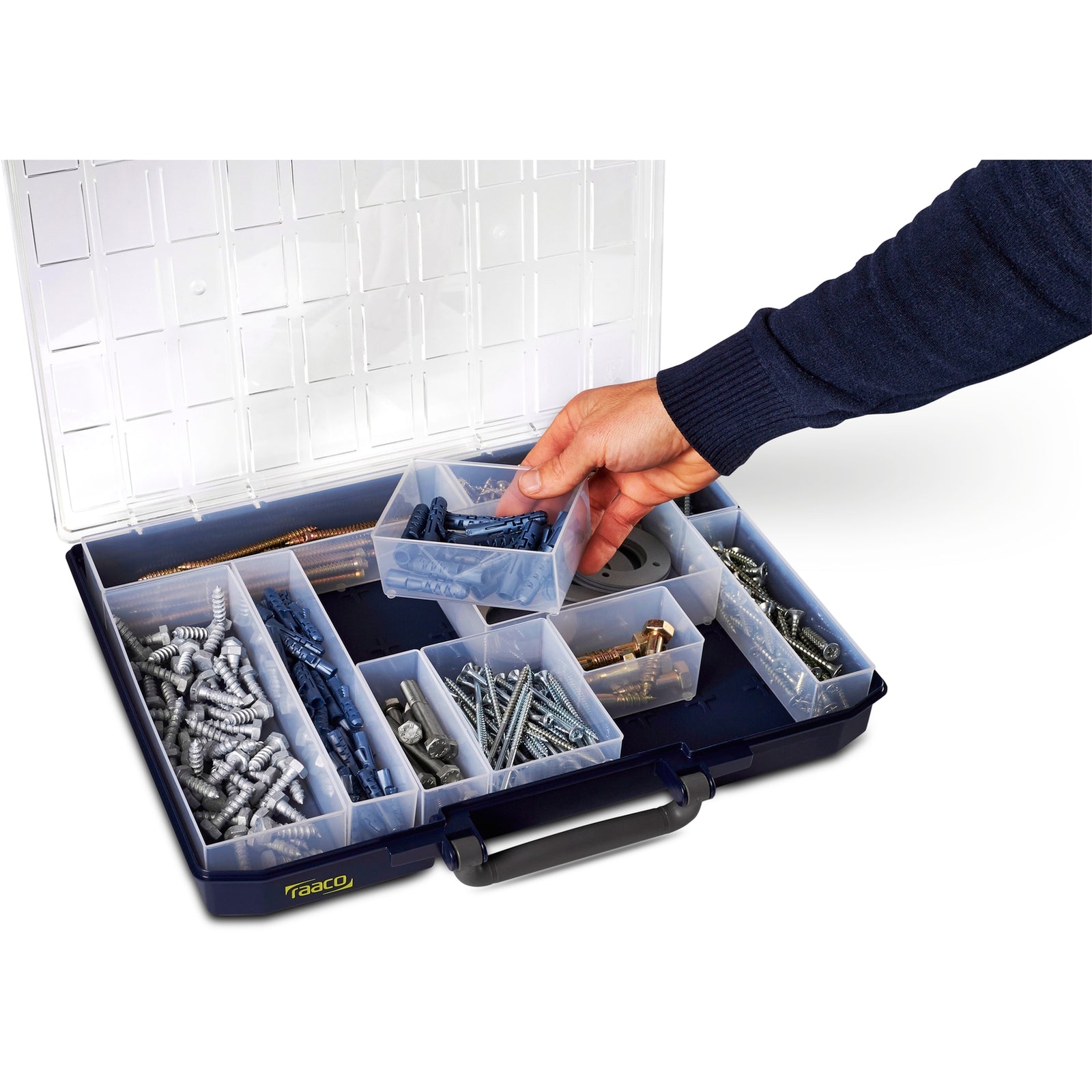 Raaco Assortimentsdoos CarryLite 80 5x10 (leeg)