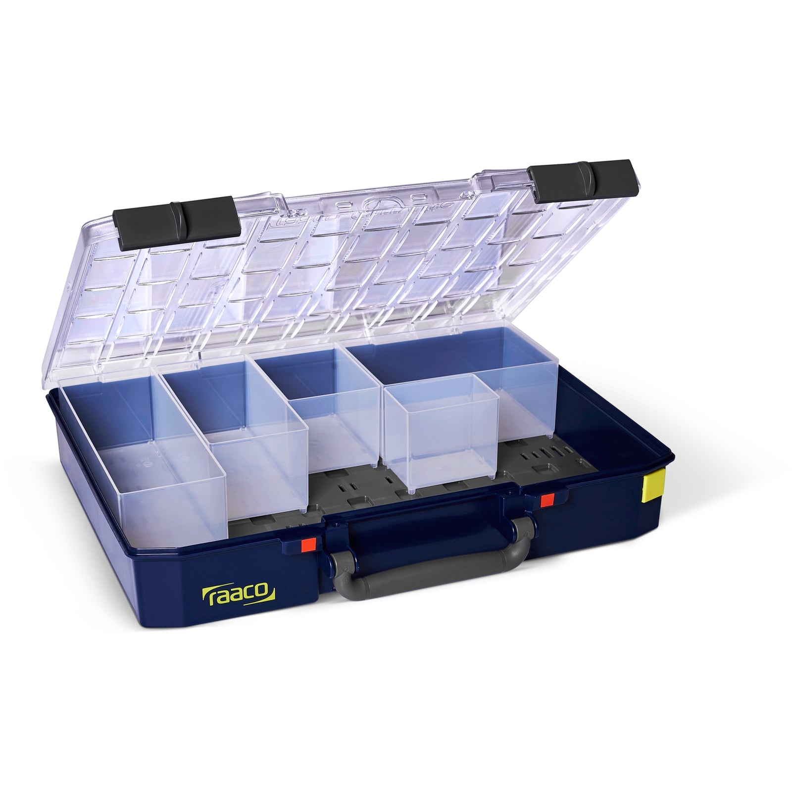 Raaco Assortimentsdoos CarryLite LMS 80 5x10 - dubbele deksel u-profiel