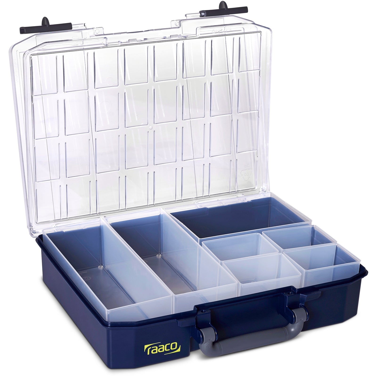 Raaco Assortimentsdoos CarryLite 80 4x8-0 - dubbele deksel u-profiel