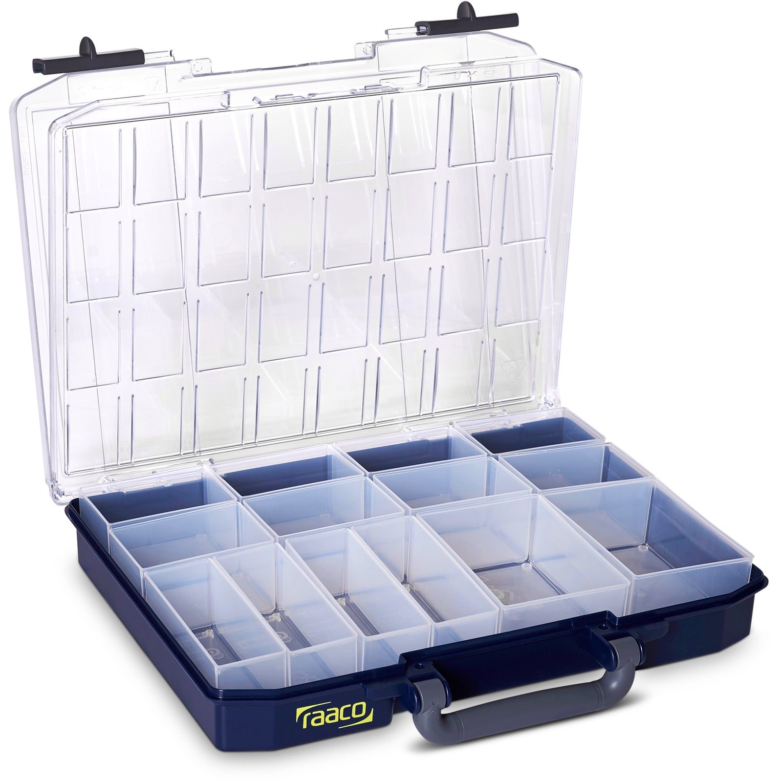 Raaco Assortimentsdoos CarryLite 55 4x8 - dubbele deksel u-profiel