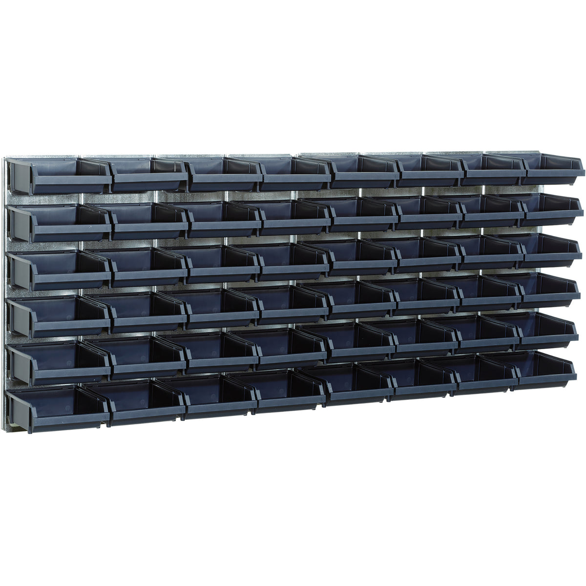 Raaco Wandpanelen voor magazijnbakken - met 48 bakjes