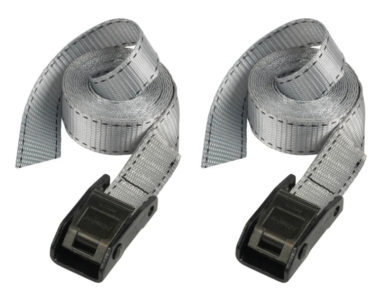 MasterLock Spanbanden grijs 2,5m x 25 mm (set van 2)
