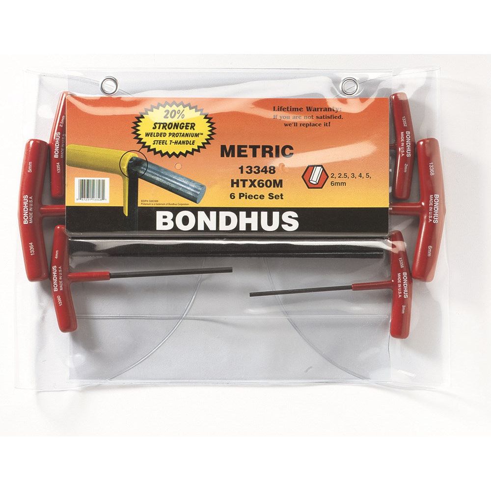 T-greep inbusset 2-6mm HTX60-0