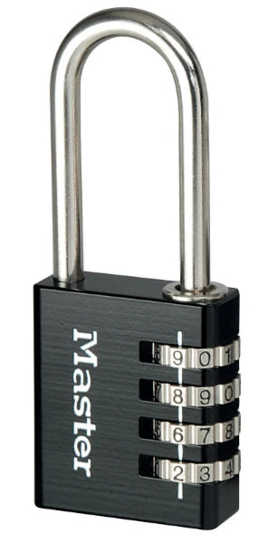 MasterLock Hangslot 40mm zwart - 4 cijfers beugel 51mm