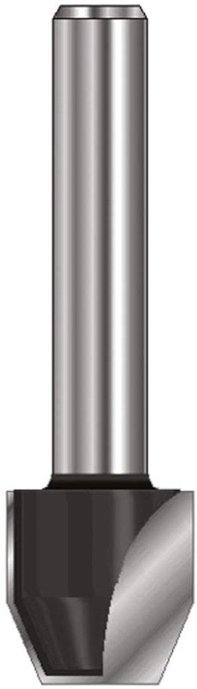 Kanten- en fasefrees HM, schacht 12 mm