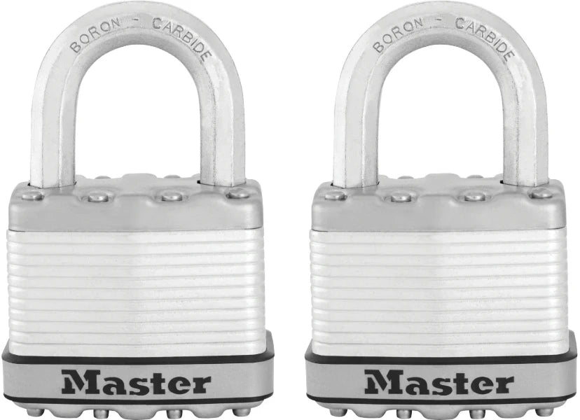 MasterLock Hangslot Excell 52mm - beugellengte 25mm (2 stuks)