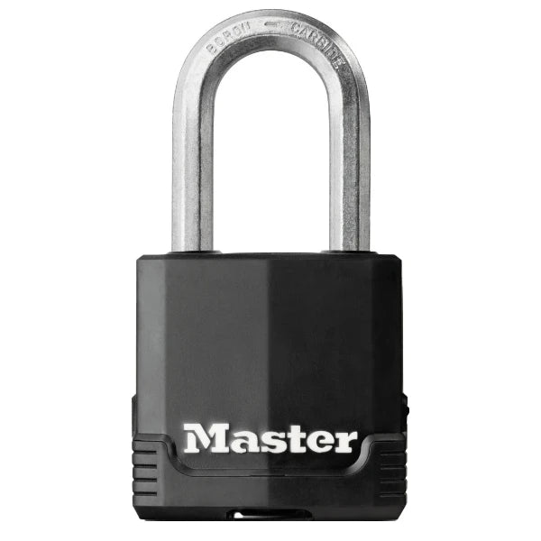 MasterLock Hangslot Excell 49mm zwart - beugellengte 38mm