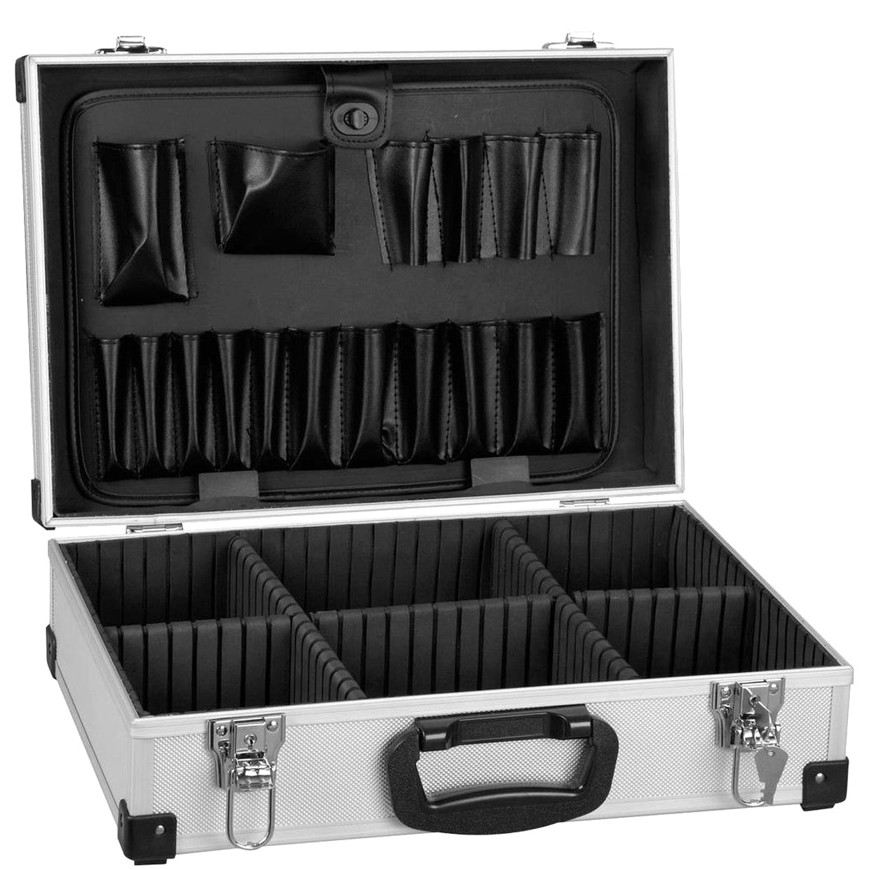 Alutec Aluminium gereedschapskoffer BASIC - zilver