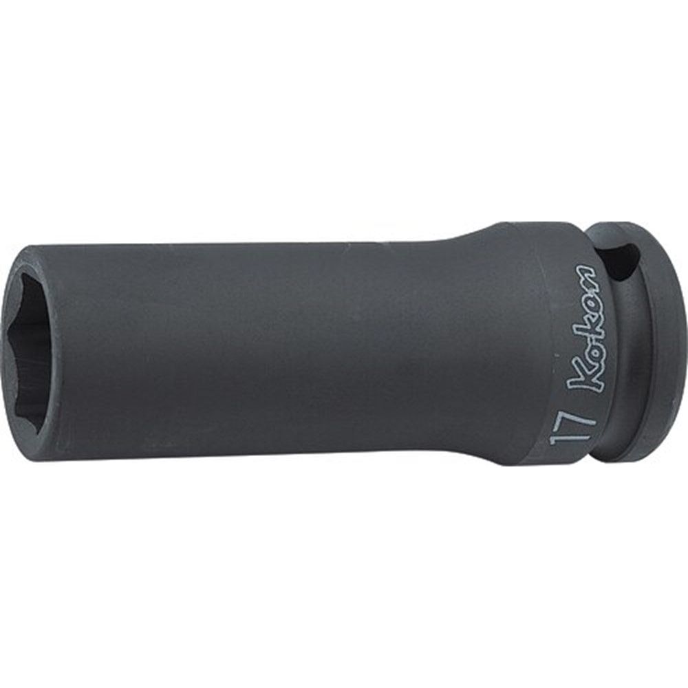 1/2" slagdop SW9mm 6-kant L=80mm-0