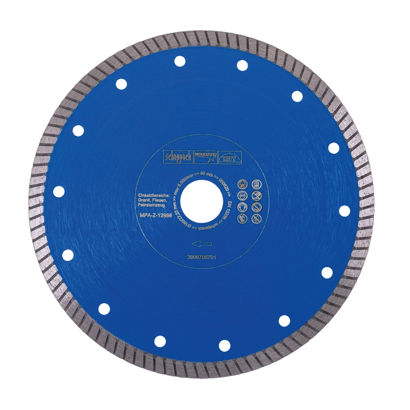 Scheppach Diamant Cirkelzaagblad O180x22,2mm PRO