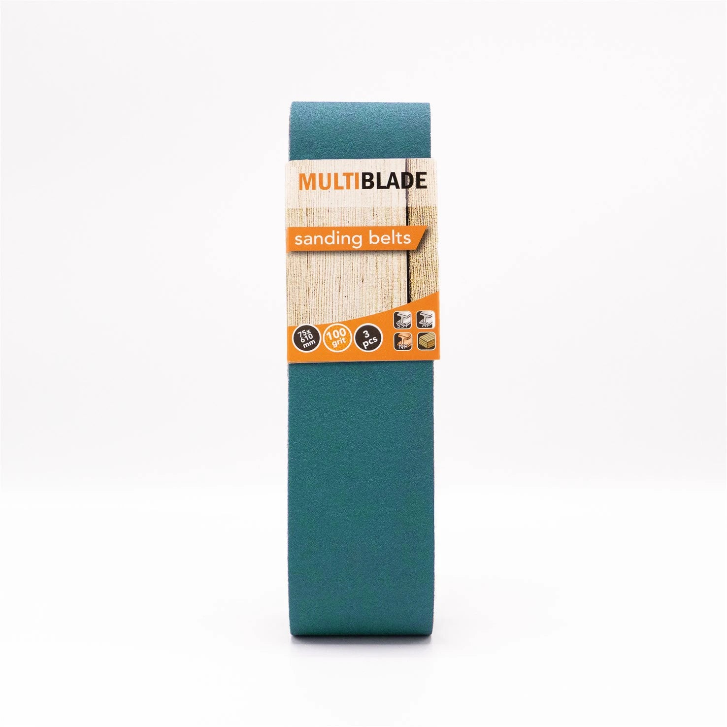 Multiblade MB61 3x schuurband zirc. 75x610mm k100