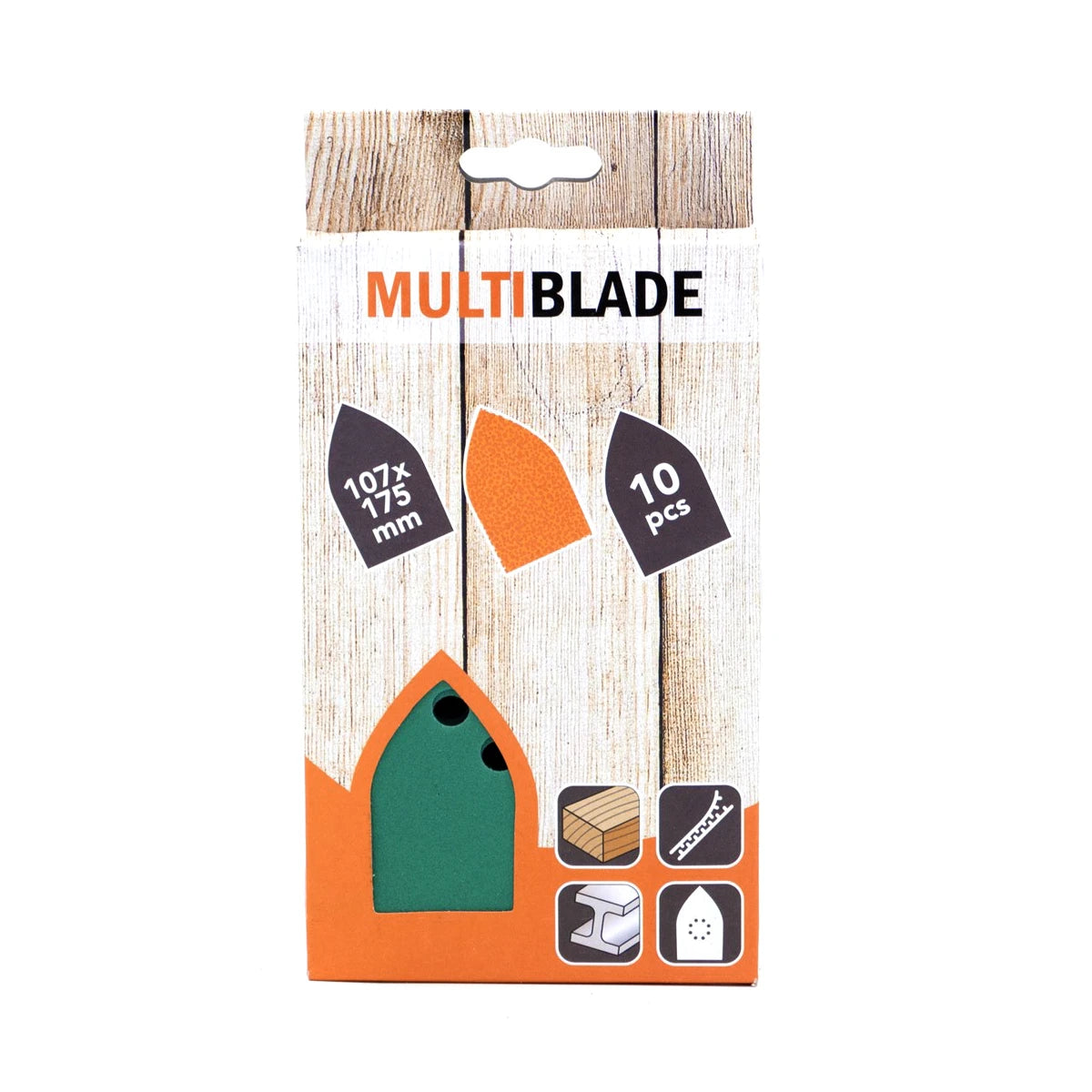 Multiblade MB107 10x schuurpapier 107x175mm k40