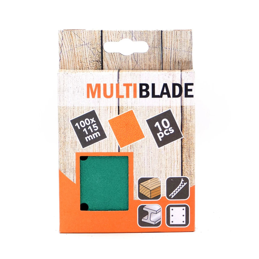 Multiblade MB115 10x schuurpapier 115x100mm k100