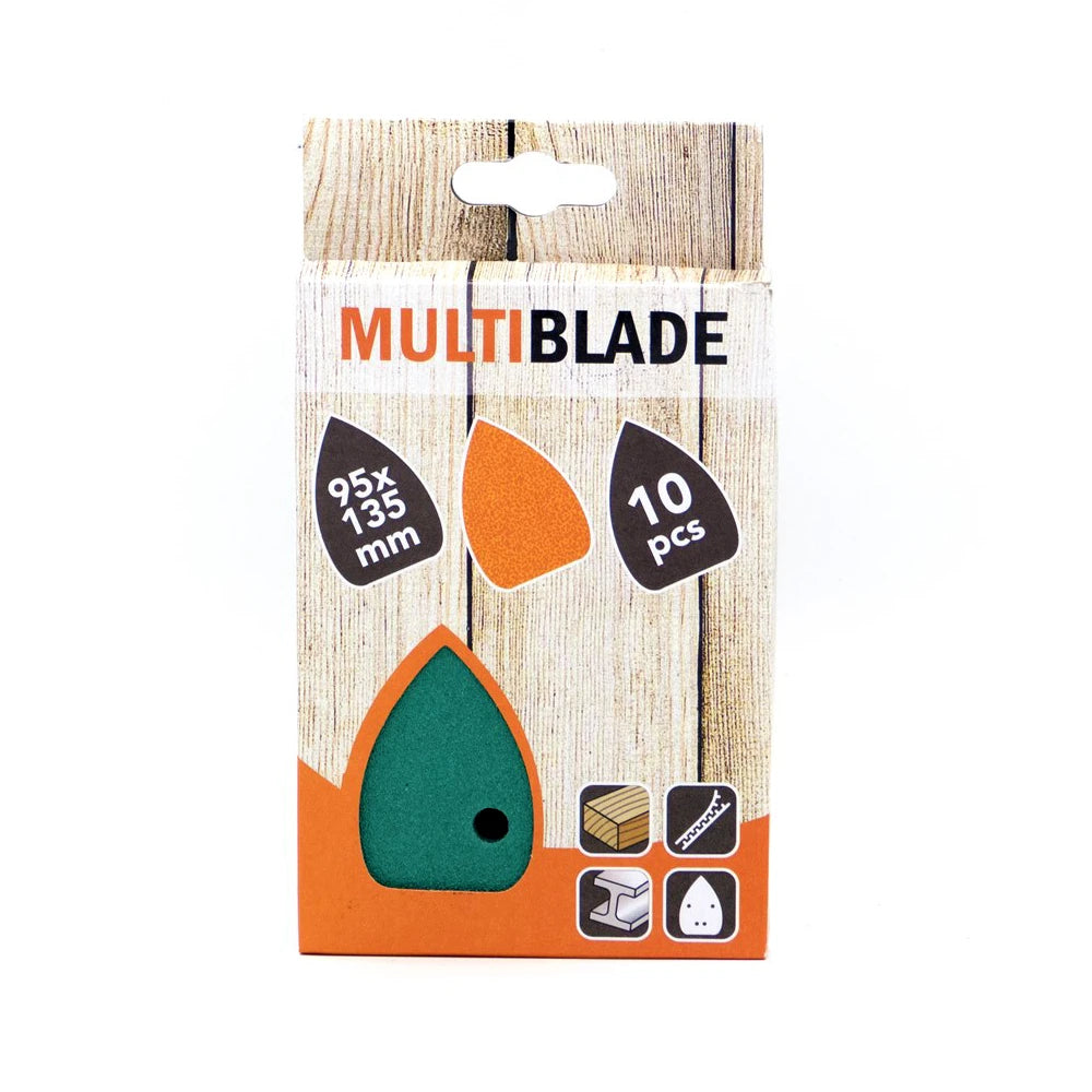 Multiblade MB135 10x schuurpapier 95x135mm k120