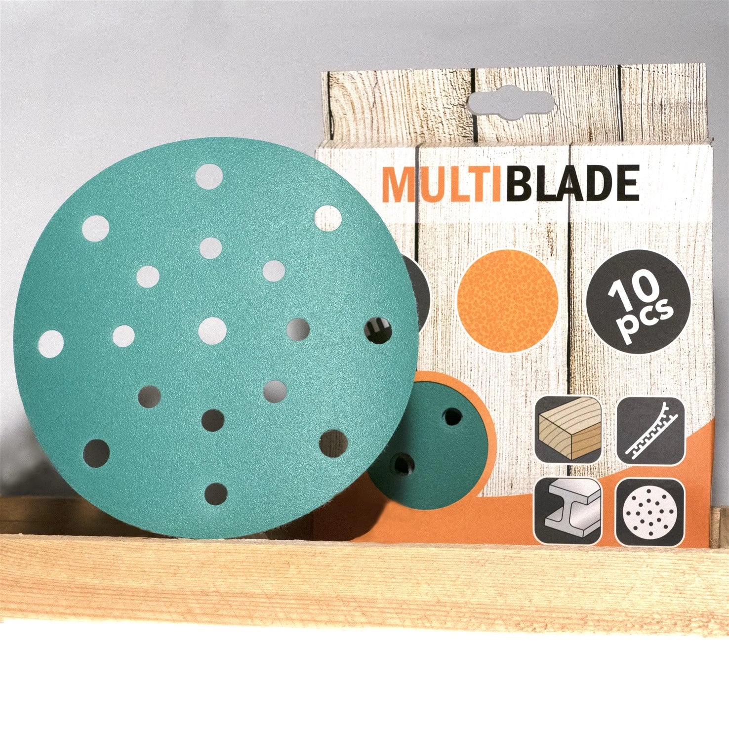 Multiblade MB150 10x schuurschijf 150mm k40