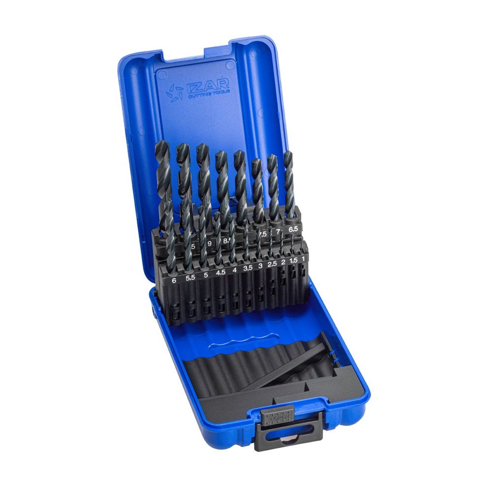 HSS-G borencassette 1-10mm Splitpoint, 130 graden tophoek-0