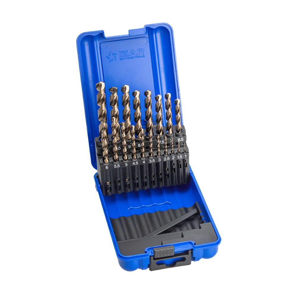 HSS-CO borencassette 1-10mm Splitpoint, 135 graden tophoek-0