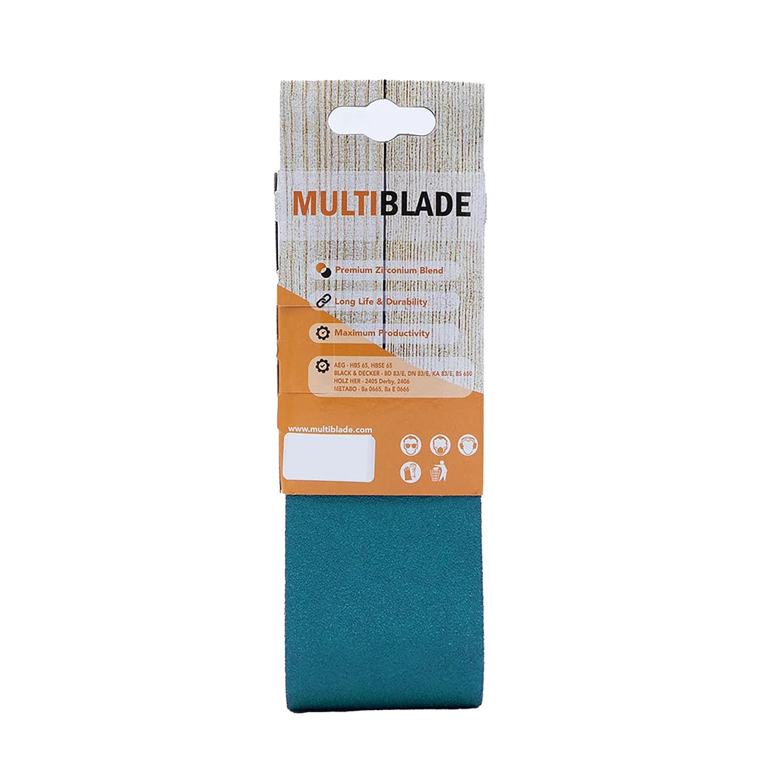 Multiblade MB410 3x schuurband zirc. 65x410mm k80
