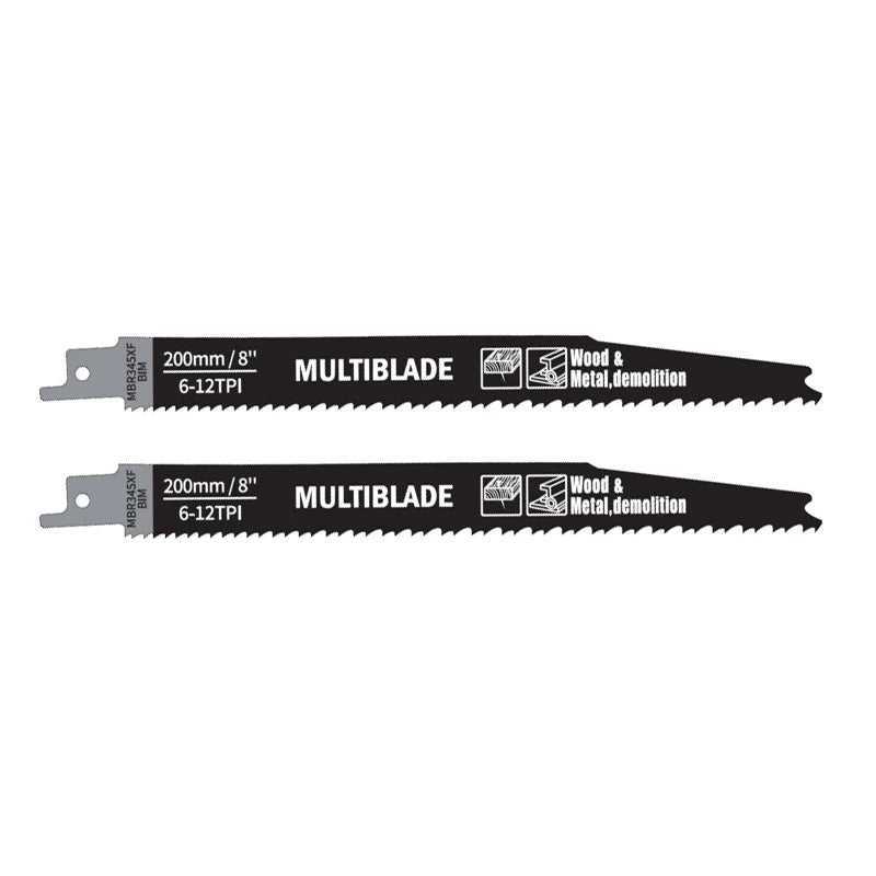 Multiblade MBR345XF Reciprozaagbl. 200mm Hout/Met.