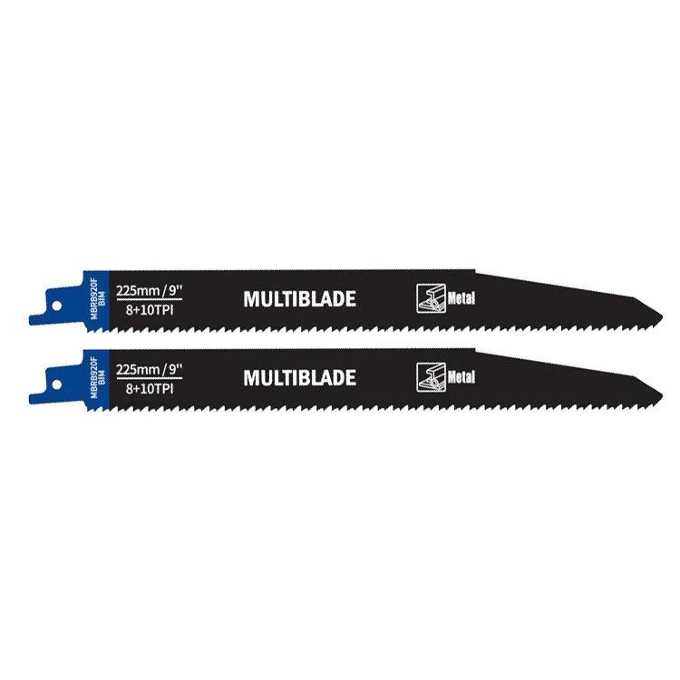 Multiblade MBRB920F Reciprozaagblad 225mm, Metaal