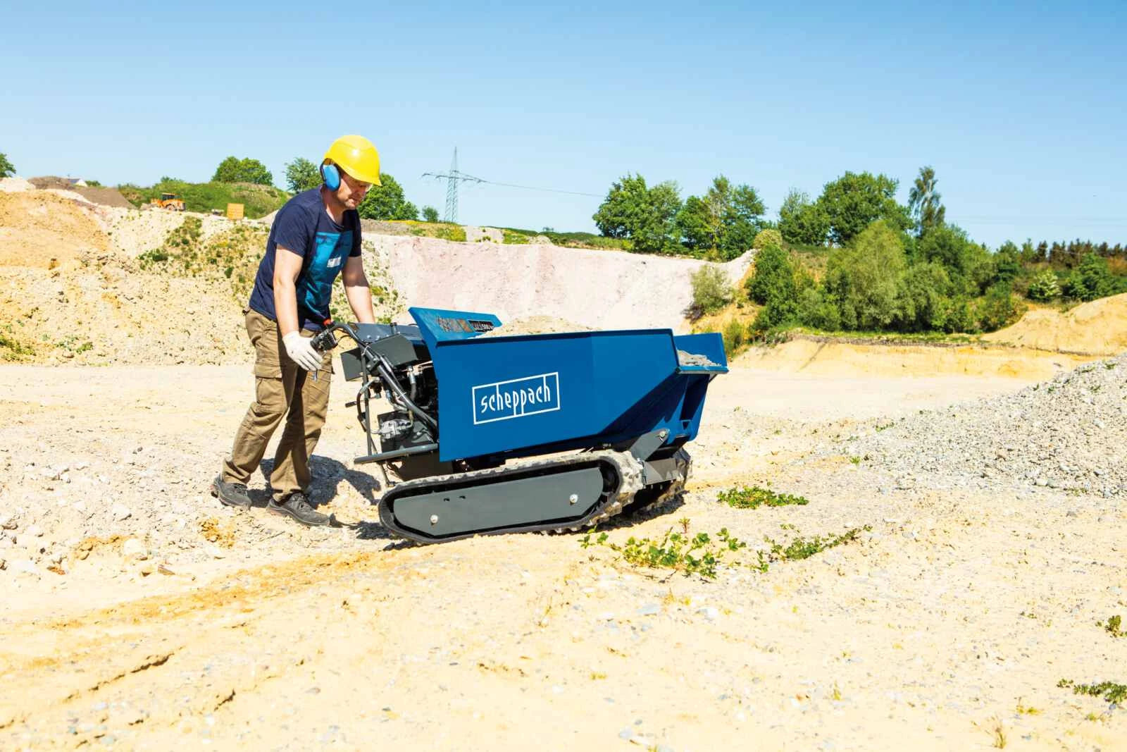 Scheppach Gemotoriseerde Kruiwagen DP5000