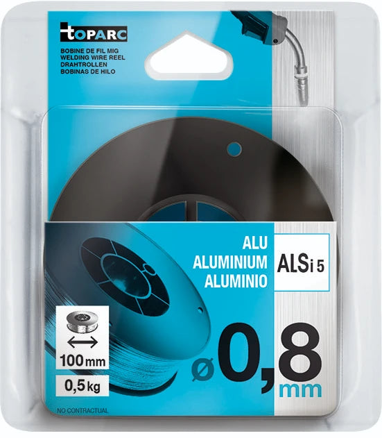 GYS Lasdraad aluminium AlSi5 0,8 mm spoel 100 - 5 kg