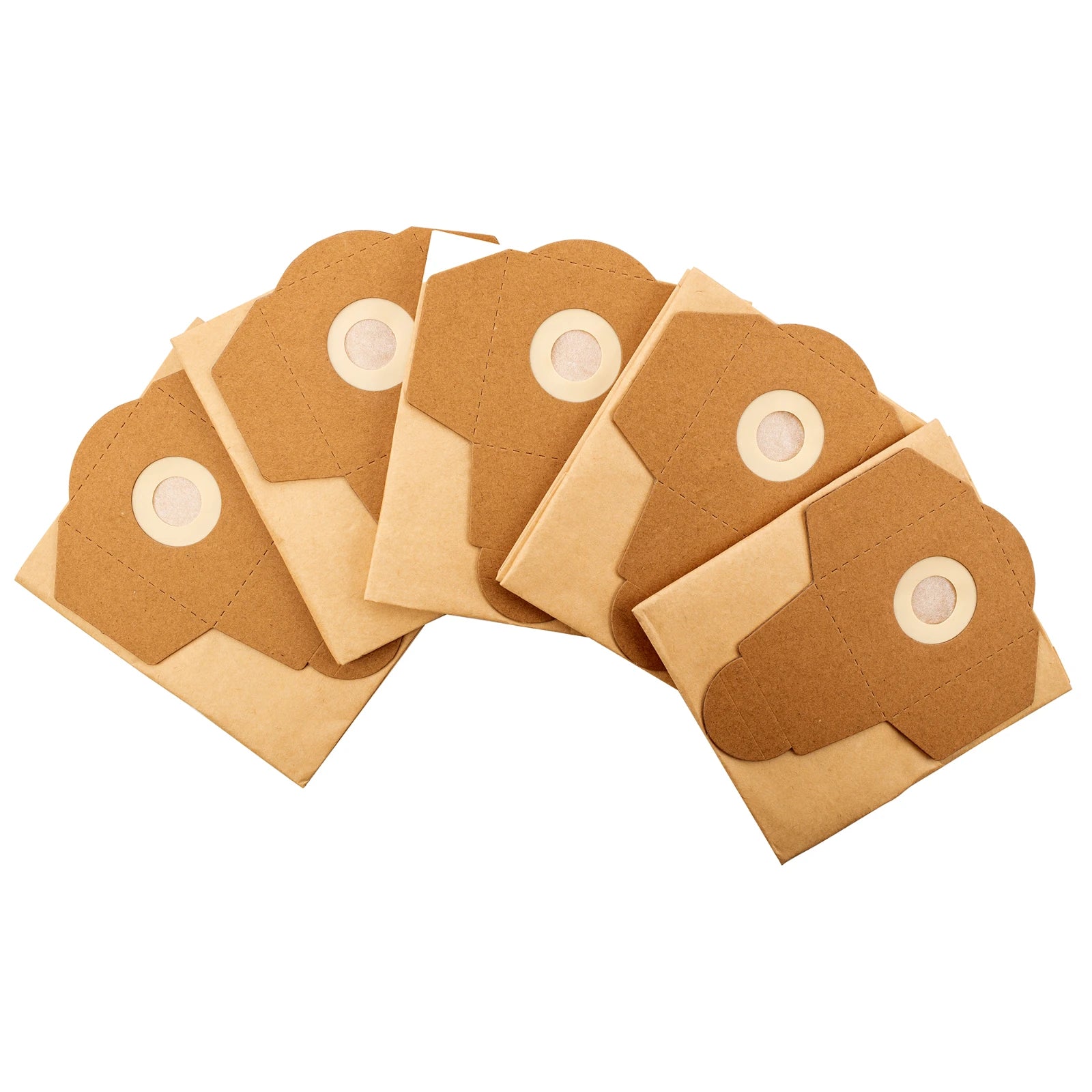 Scheppach Papieren stofzakken, 16 - 20L, 5 stuks