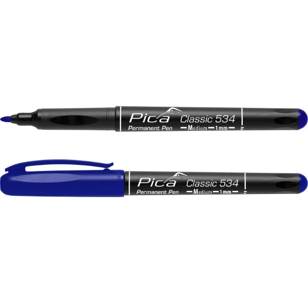 Pica Classic 534/41 Permanent Pen Medium 1.0 mm blauw