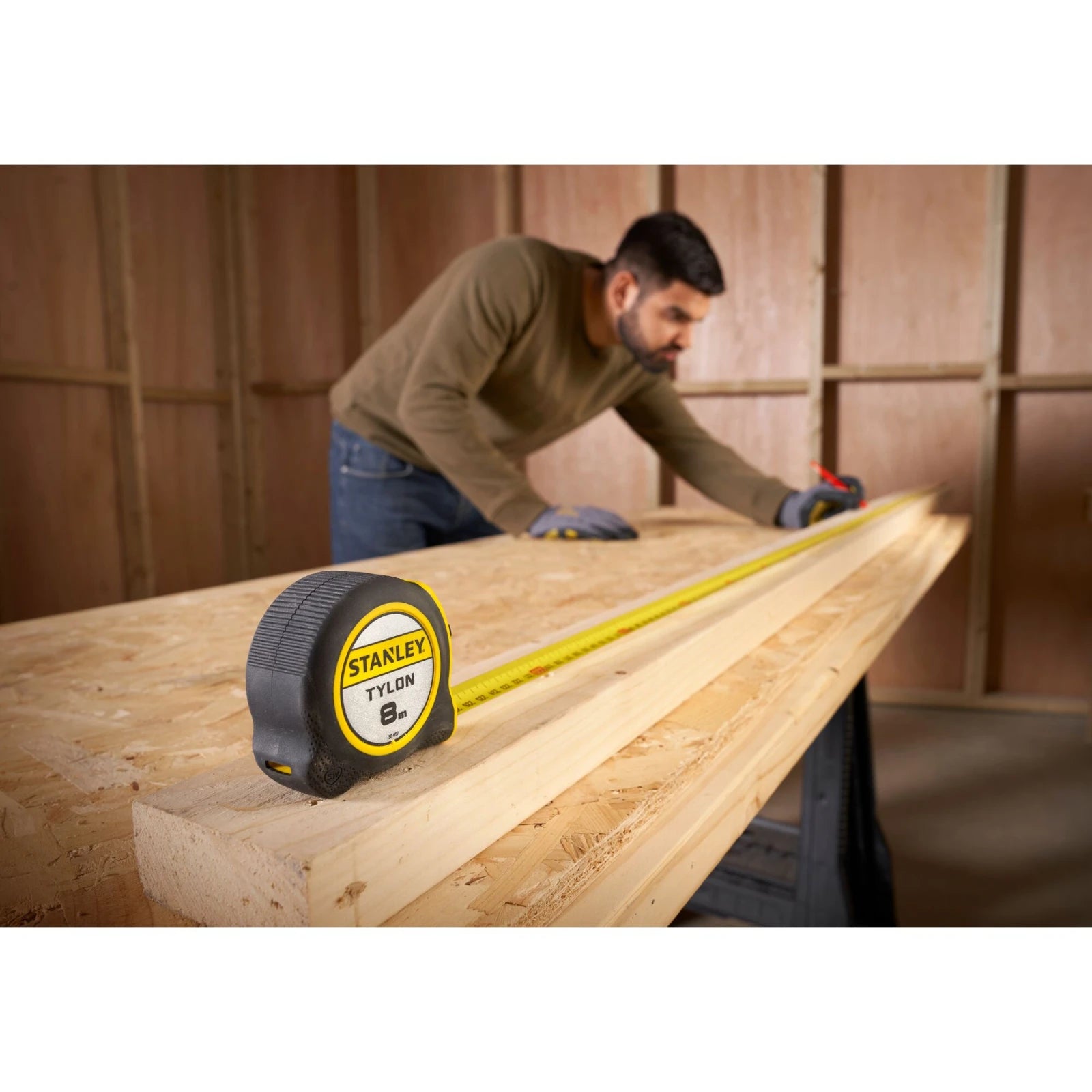 Stanley Rolbandmaat Tylon 8m - 25 mm