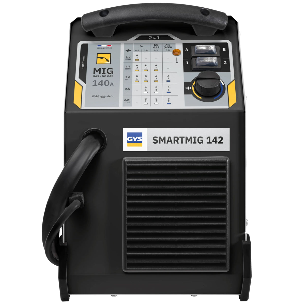 GYS Lasinverter SMARTMIG 142 MIG/MAG - afbeelding 2