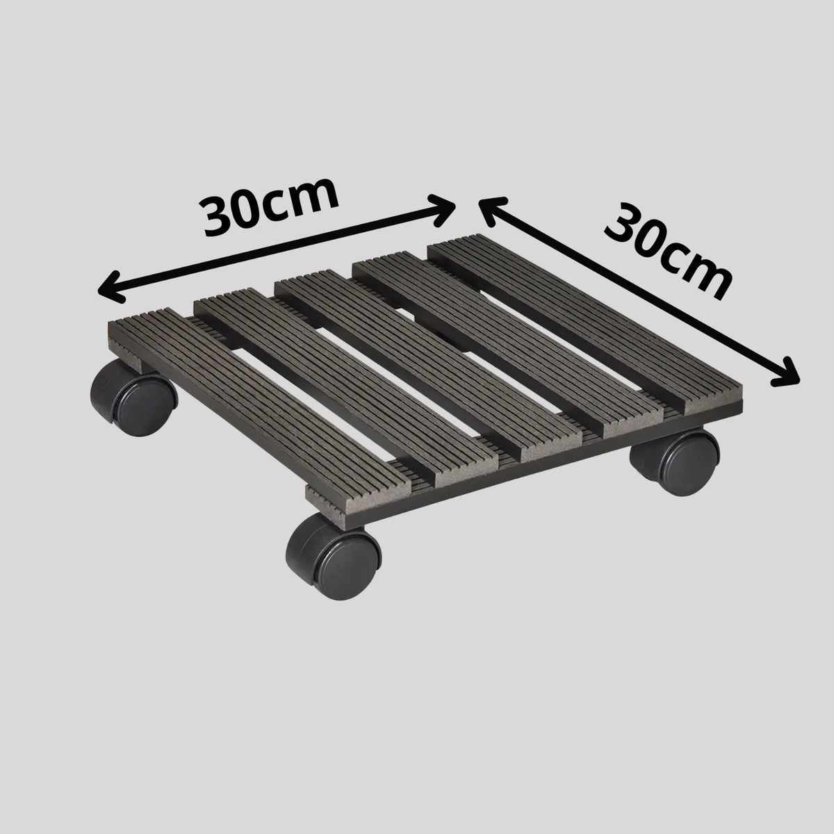 T4ALL Plantenroller WPC 300x300mm, 60kg