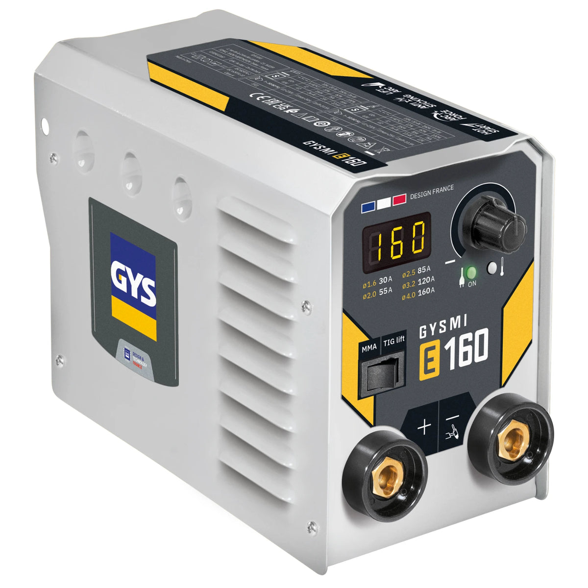 GYS Elektrode lasapparaat Gysmi E160 met koffer - afbeelding 3