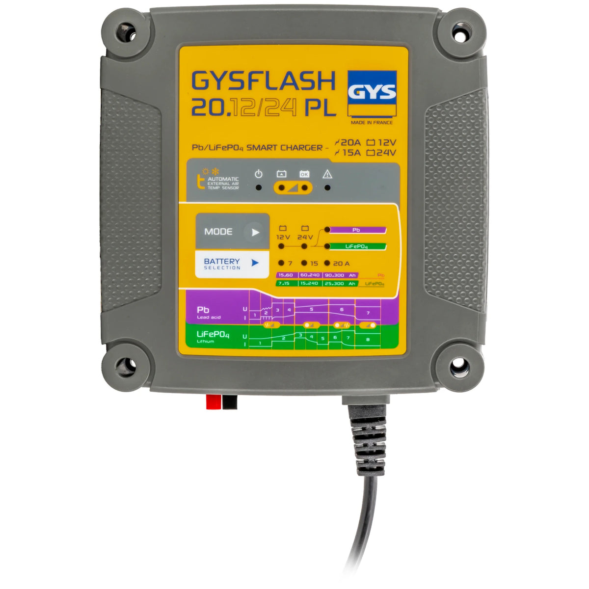 GYS Acculader Gysflash 20.12-24 PL - afbeelding 2