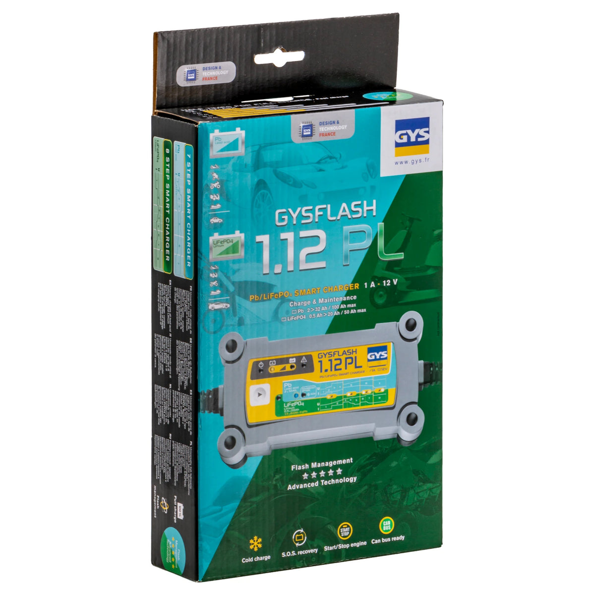GYS Acculader Gysflash 1.12 PL - afbeelding 5