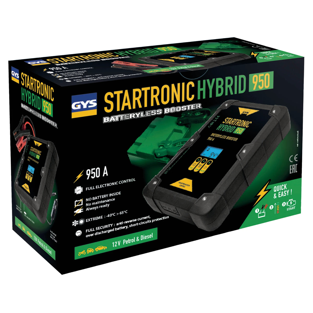 GYS Accuvrije booster Hybrid 950 - afbeelding 7