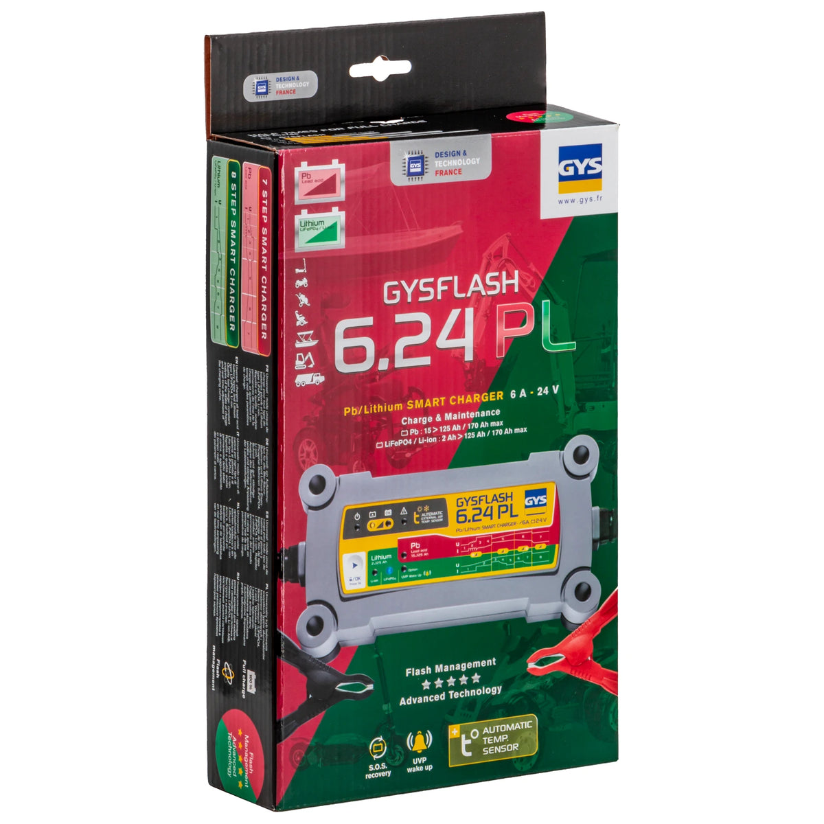 GYS Acculader Gysflash 6.24 - afbeelding 8