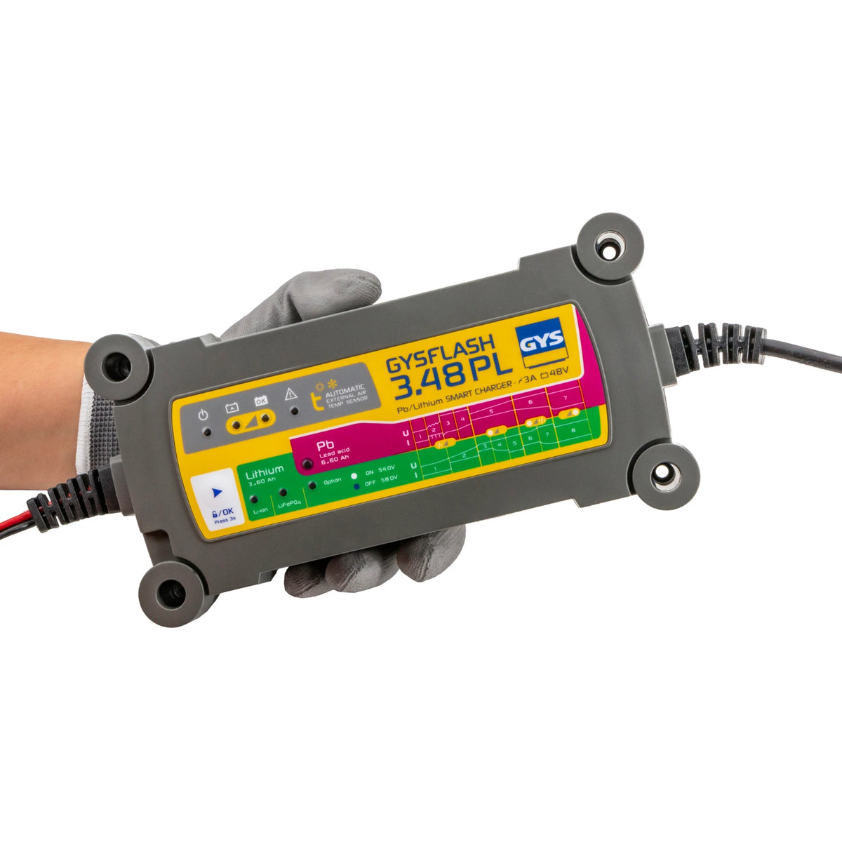 GYS Acculader Gysflash 3.48 PL - afbeelding 3