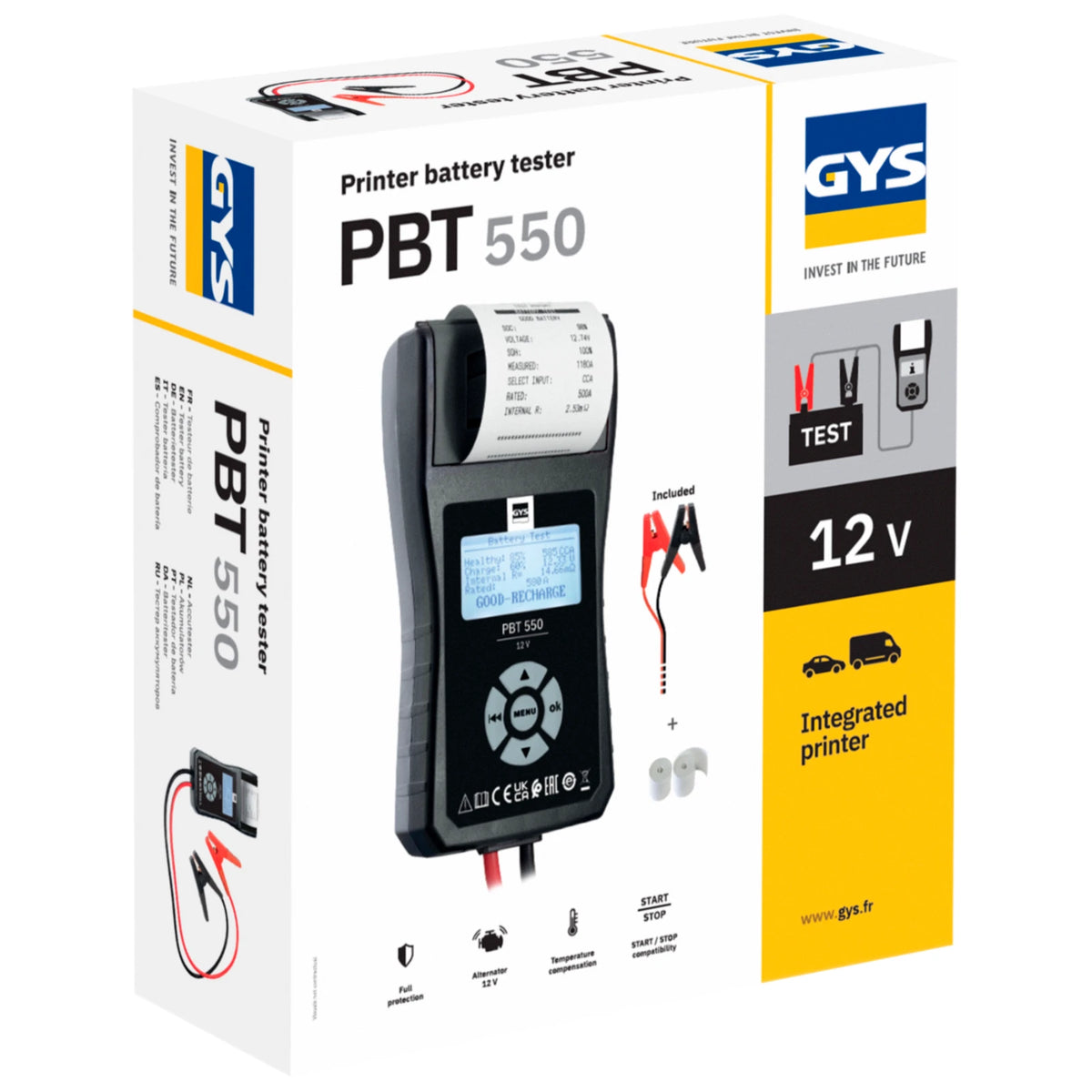 GYS Accutester PBT550 - afbeelding 5