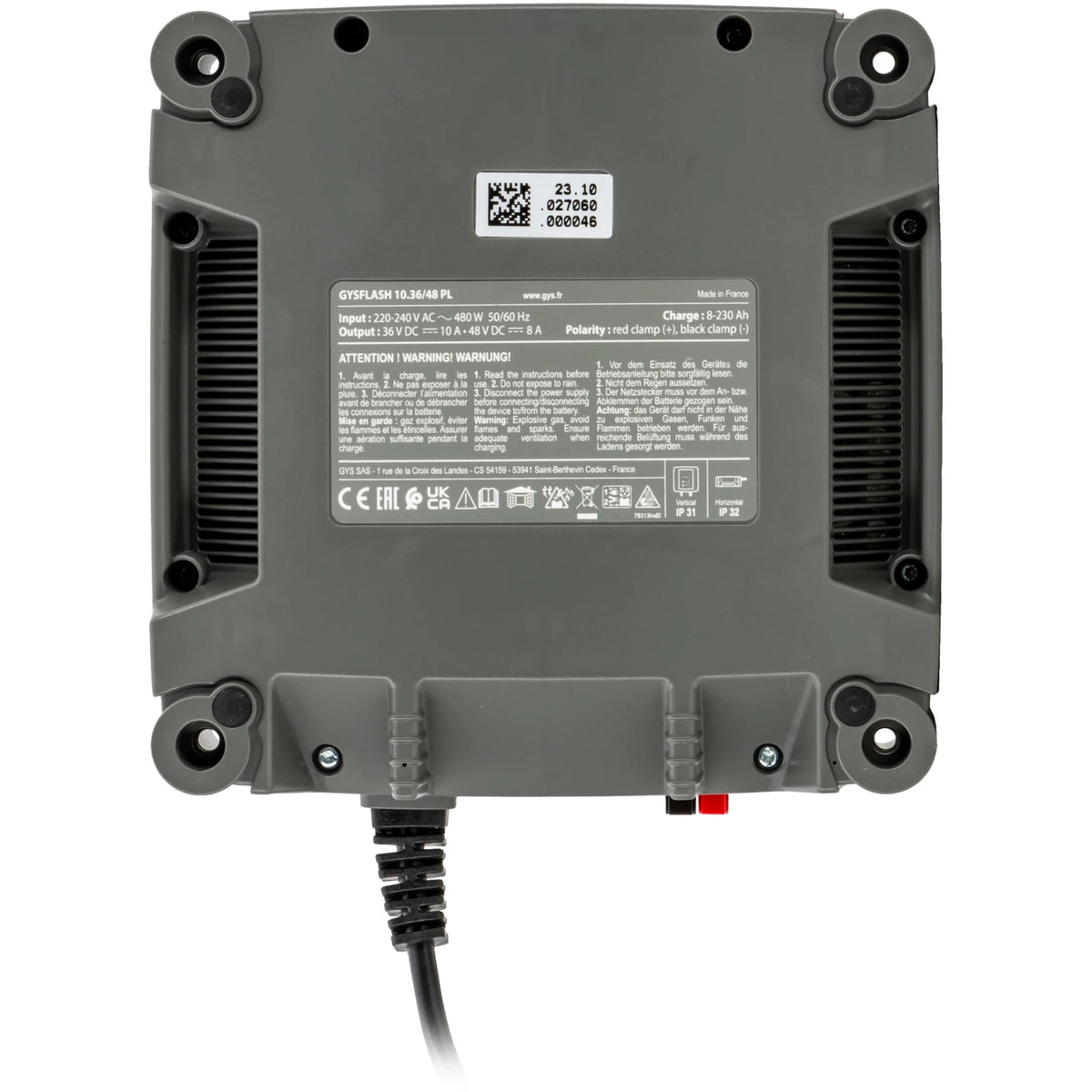GYS Acculader Gysflash 10.36-48 - afbeelding 2