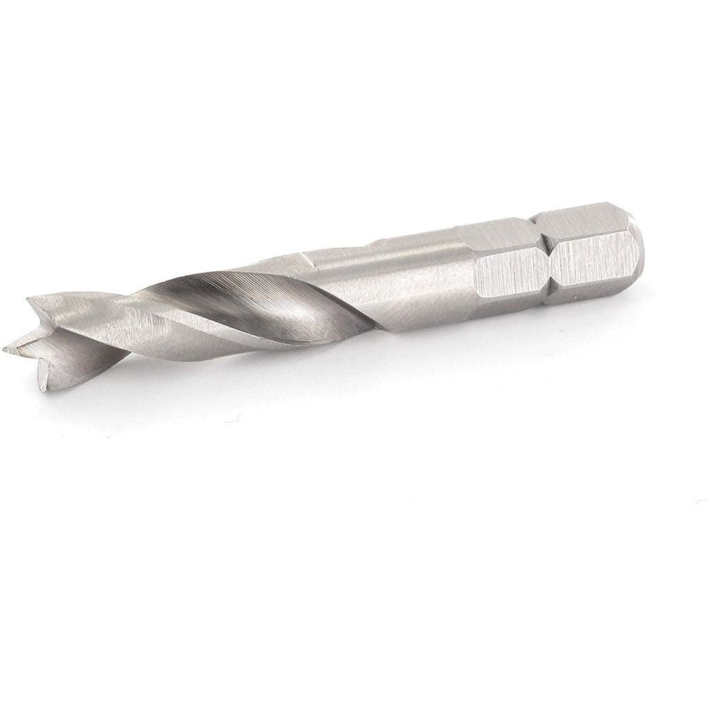 HSS-G houtboor 10.0mm 1/4"zeskant bit-aansluiting-0