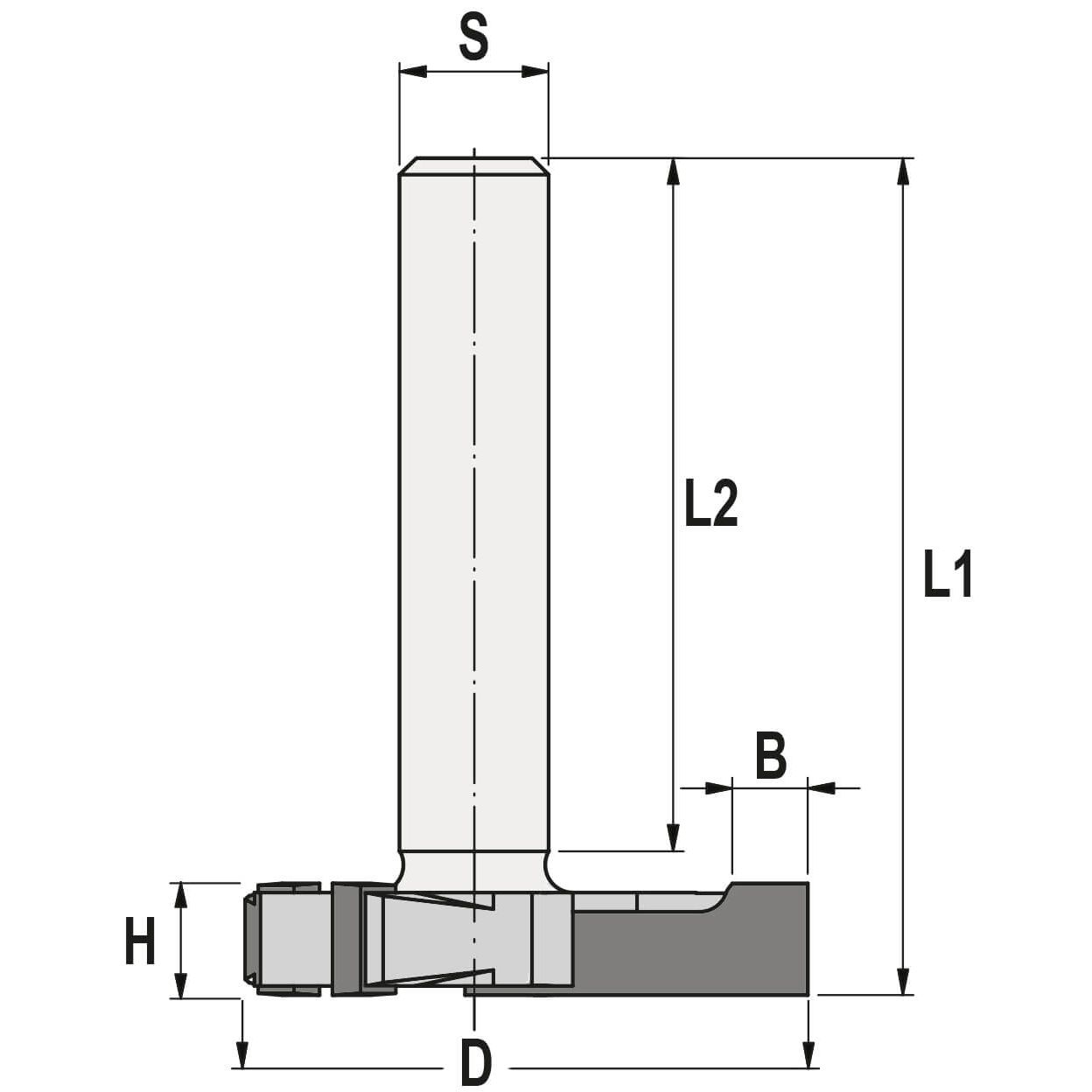 Diamant Frees Ø 35 mm t.b.v. Fixchip®, H=6,0 mm, Z=3, DP