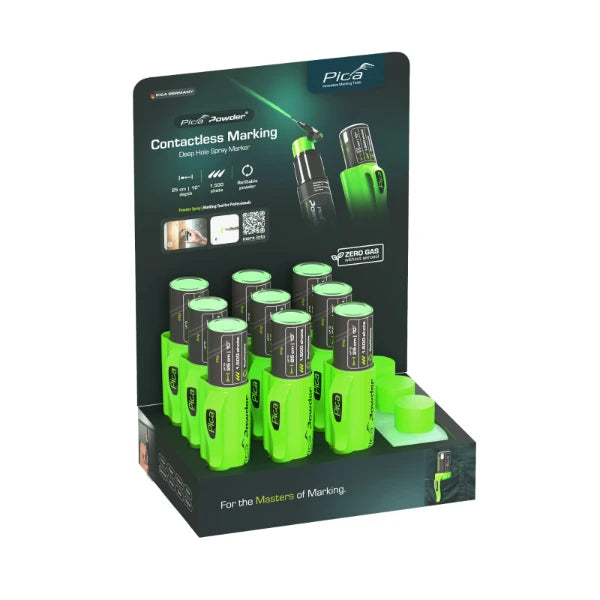 Pica Powder 2020 Spraymarker display