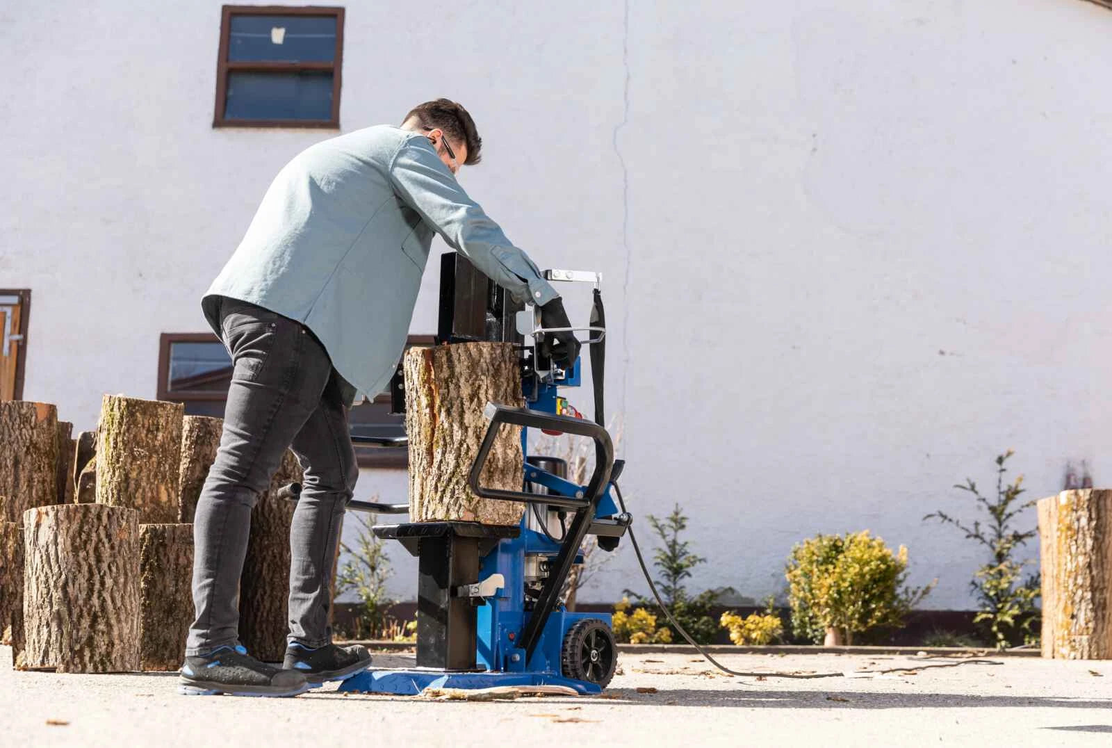 Scheppach Houtklover Compact 10T staand 230V
