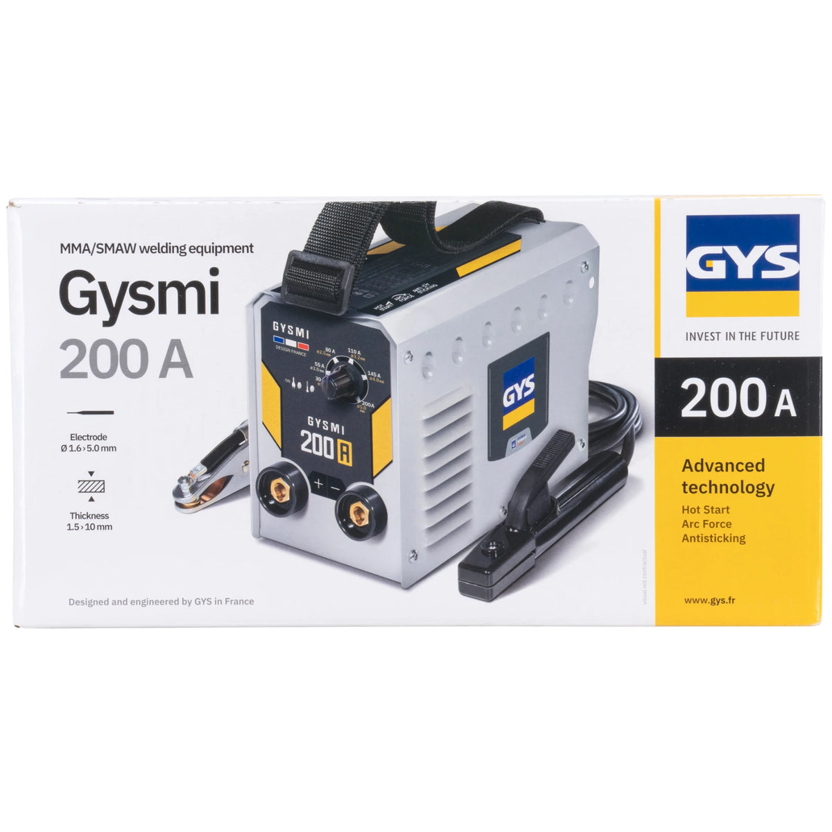 GYS Elektrode lasapparaat Gysmi 200A - afbeelding 10