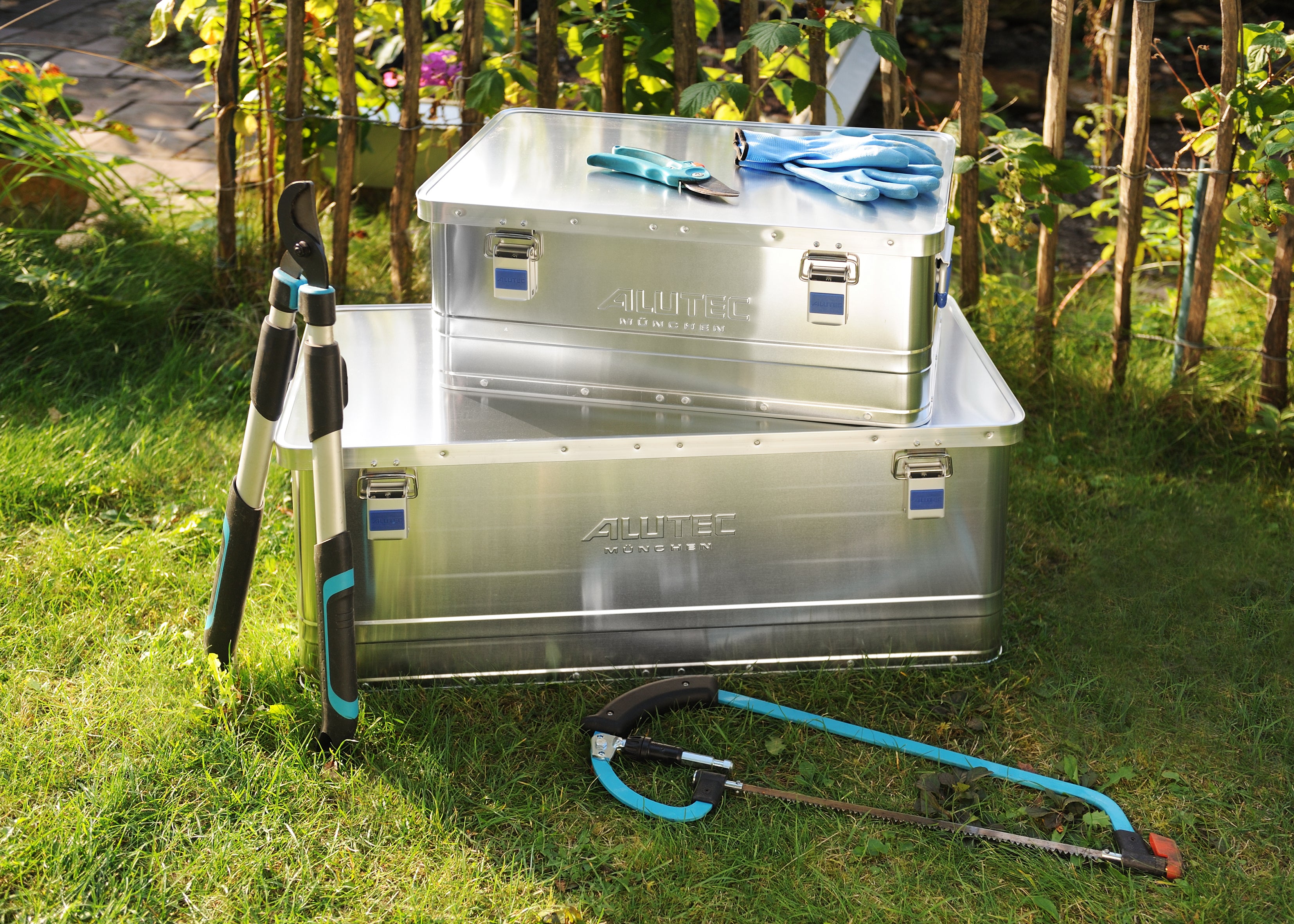 Alutec Aluminium kist BASIC 40 - zilver