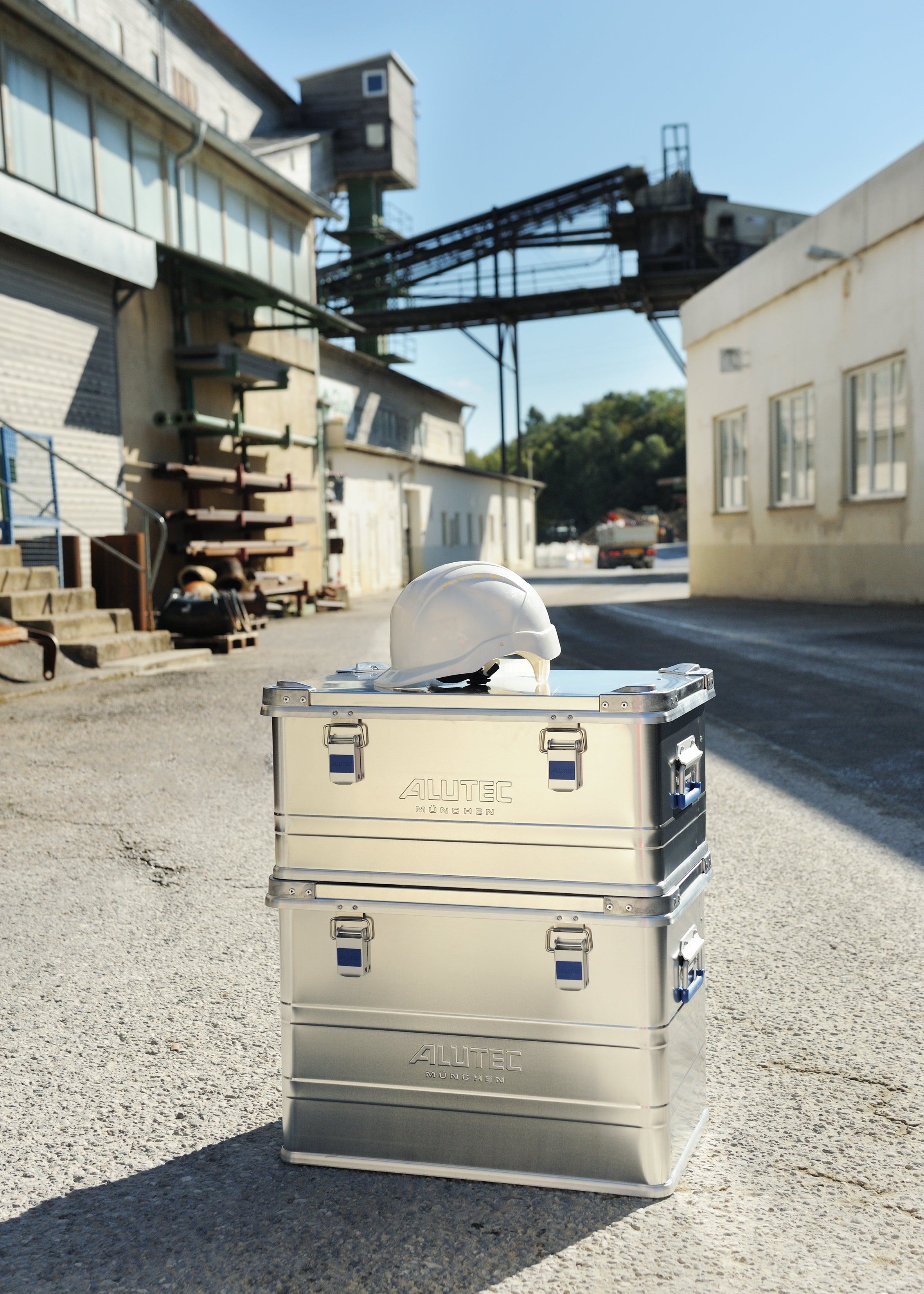 Alutec Aluminium kist INDUSTRY 48 - zilver