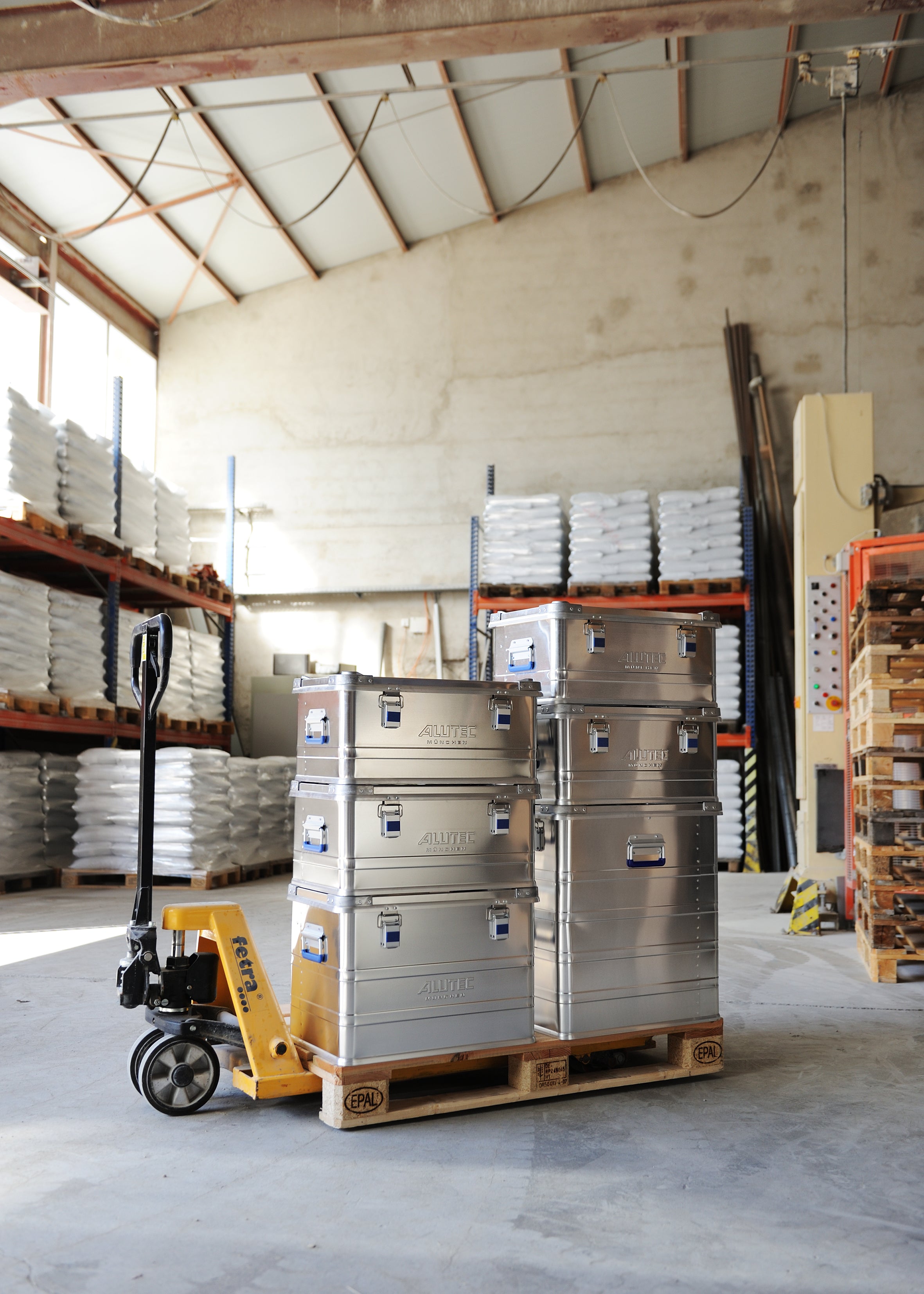 Alutec Aluminium kist INDUSTRY 400 - zilver