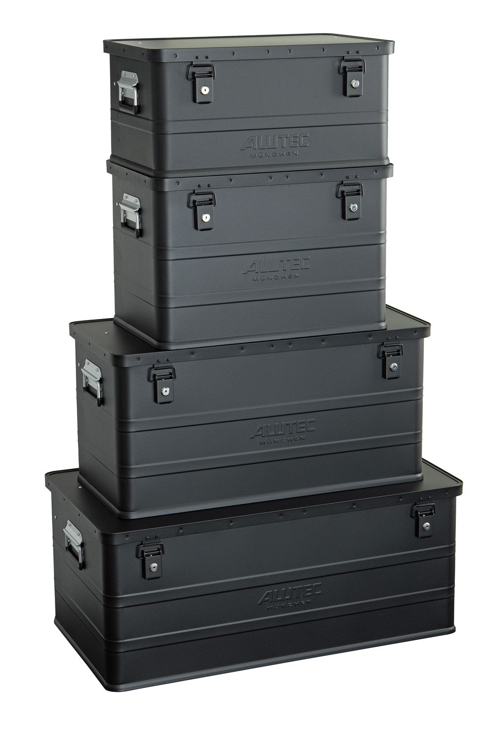 Alutec Aluminium kist CLASSIC 48 - zwart