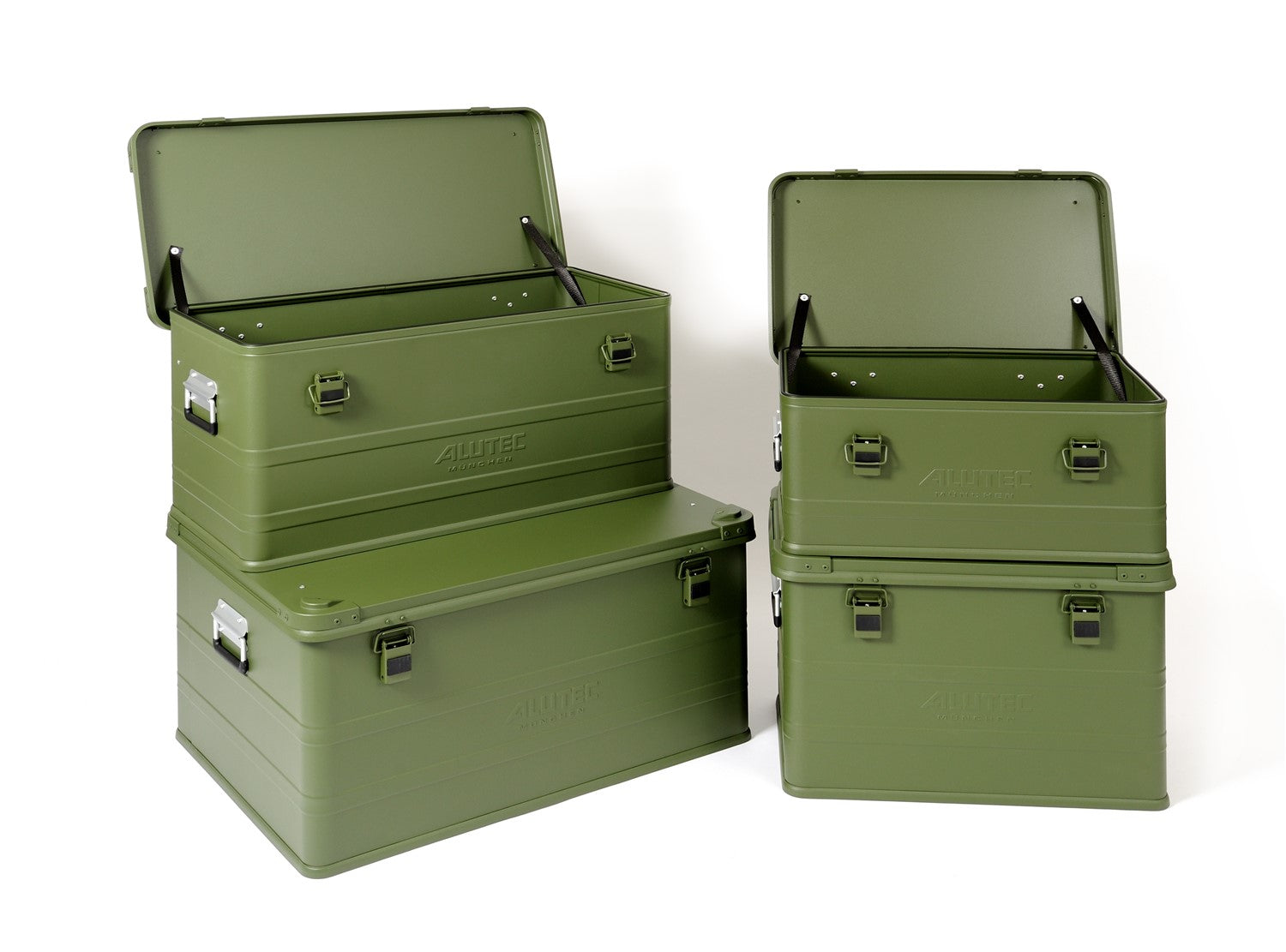 Alutec Aluminium kist INDUSTRY 157 - groen