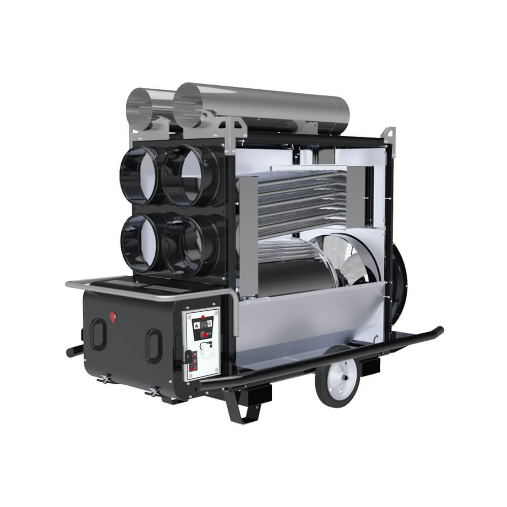 Master Indirecte Diesel Heater BV471-SE InfoAir 136kW 4-wegs